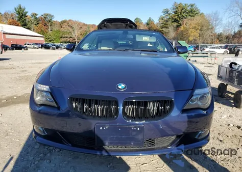 2008 BMW 650 I z USA, uszkodzony, nr VIN WBAEB53598CX61220